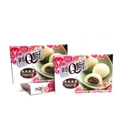 Dolce giapponese Mochi ai fagioli rossi - Royal Family 210g.