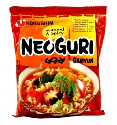 农心 neoguri海鲜面辣 - 120g