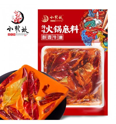 小龙坎牛油火锅底料200g