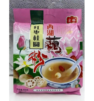 宝味西湖藕粉红枣桂圆500g