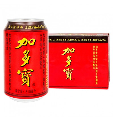 加多宝凉茶植物饮料红罐310ml