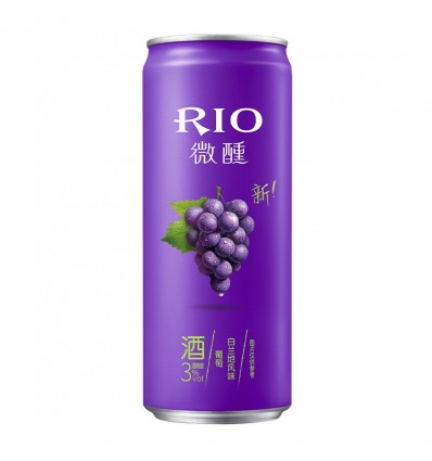 rio微醺鸡尾酒紫葡萄330ml