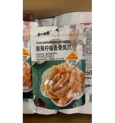 知味客酸辣柠檬去骨凤爪62g