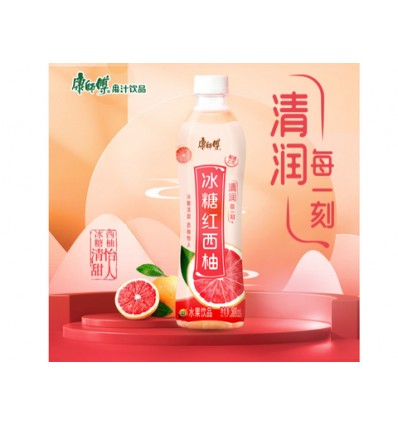 康师傅冰糖红西柚500ml