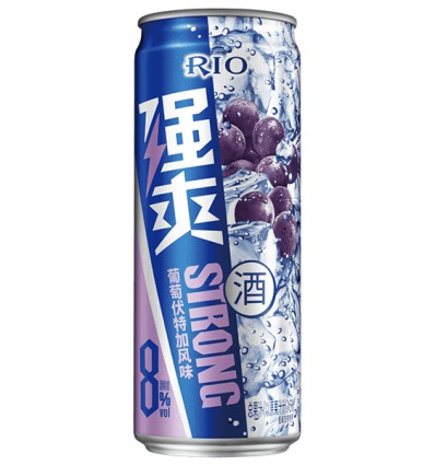 rio强爽葡萄330ml