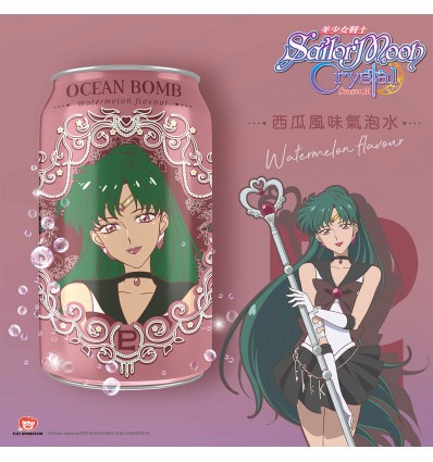 美少女战士气泡水西瓜味330ml