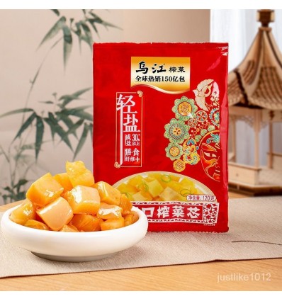 乌江涪陵榨菜脆口榨菜芯120g