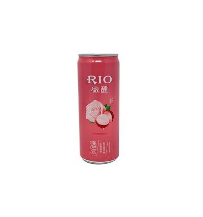 锐澳（RIO）洋酒鸡尾酒预调酒玫瑰荔枝白兰地风味330ml*