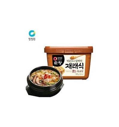 韩国SEMPIO黄豆酱黄盒大豆酱460g