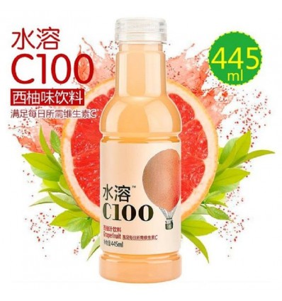 农夫山泉水溶C100西柚桔味445ML