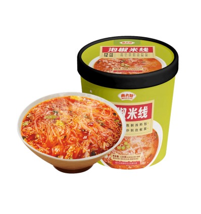 麻六记泡椒米线冲泡即食免煮134g