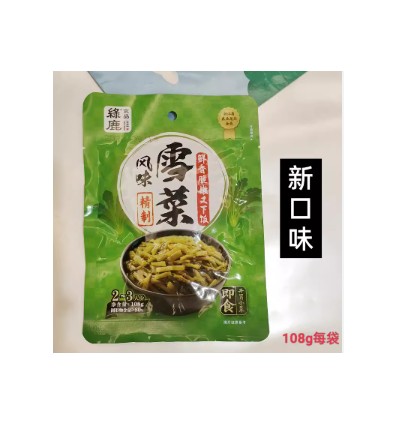 绿鹿风味雪菜108g