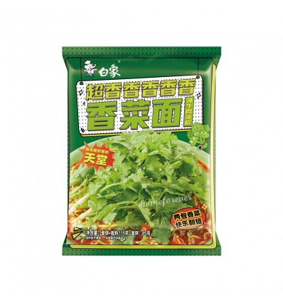 白象新品香菜方便面115g