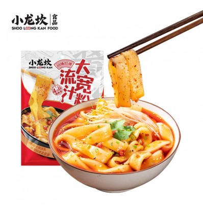 小龙坎川味红油流汁大宽粉270g