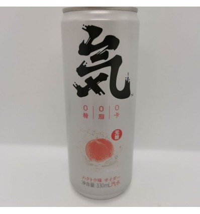 元气森林白桃味气泡水罐装 White Peach 330ml