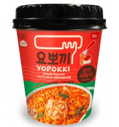 yopokki韩国泡菜味拉面炒年糕 145g