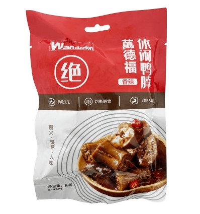 万德福麻辣鸭脖105g05-09-2025