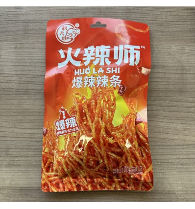 翻天娃火辣师青豆辣条81g