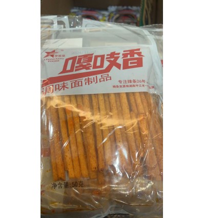 李星星嘎吱香辣条50g